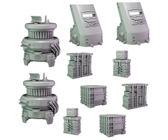 Mantic Games Halo Flashpoint: UNSC Scenery Set