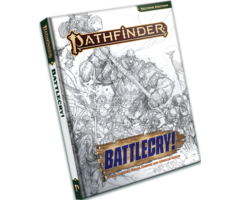 Paizo Publishing Pathfinder RPG 2E Battlecry! Sketch Cover