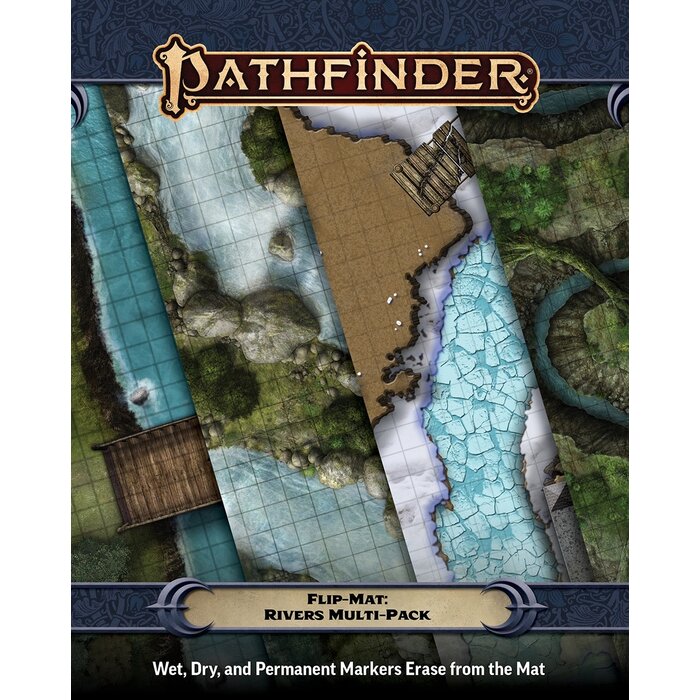 Paizo Publishing Pathfinder Flip-Mat: Rivers Multi-Pack