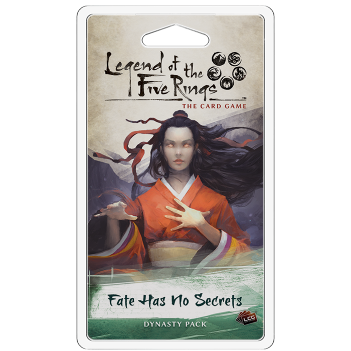 Fantasy Flight Games Legend of the Five Rings LCG: Imperial Cycle 5 - Fate Has No Secrets Dynasty Pack