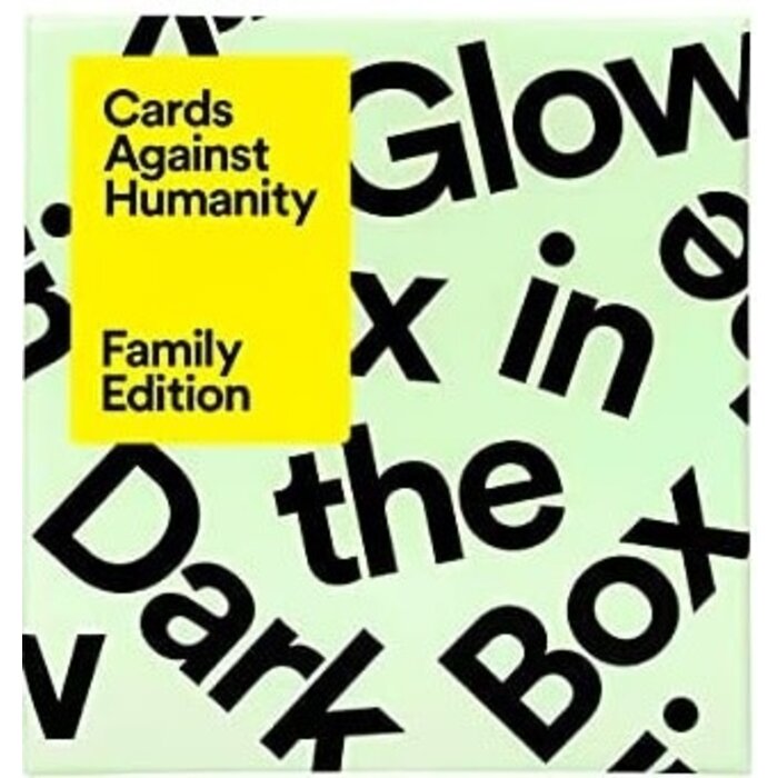 Cards Against Humanity Cards Against Humanity: Family Edition - Glow in the Dark Box