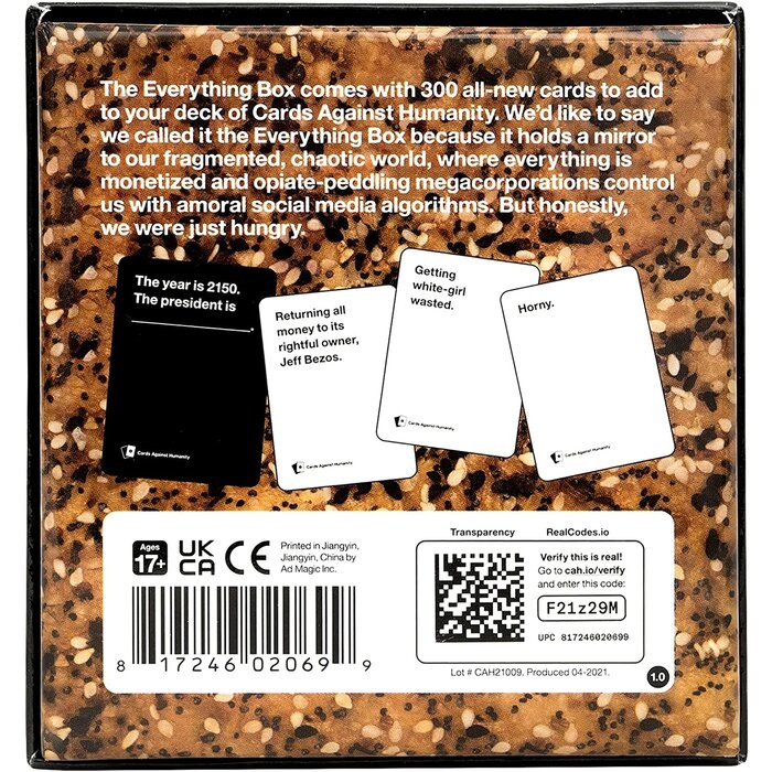 Cards Against Humanity Cards Against Humanity: Everything Box