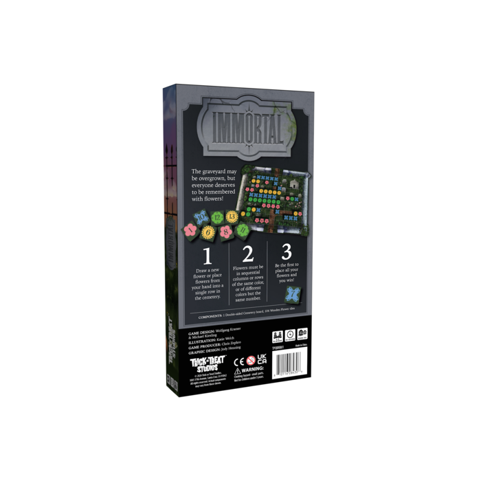 Trick or Treat Studios Immortal: A Game of Final Arrangements