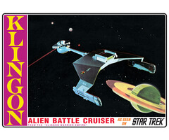 AMT Models Star Trek Klingon Battle Cruiser (Original Series) Model Kit (1:650 Scale)