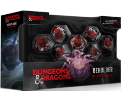 Fanroll 7-Piece Inclusion RPG Dice Set: Dungeons & Dragons Beholder