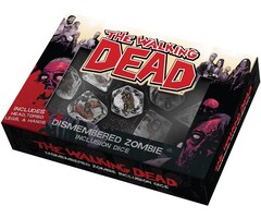 Fanroll 7-Piece Inclusion RPG Dice Set: The Walking Dead Dismembered Zombie