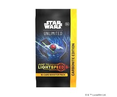 Fantasy Flight Games Star Wars Unlimited TCG Jump to Lightspeed Carbonite Booster Pack **LIMIT 3 PER CUSTOMER**