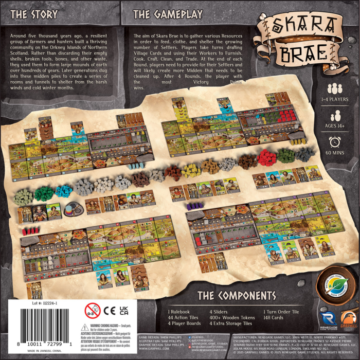Renegade Game Studios Skara Brae
