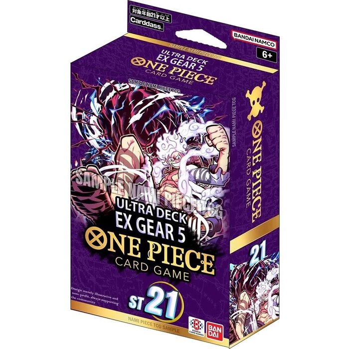 Bandai *LIMIT OF 1 PER CUSTOMER* One Piece CG: Ultra Deck - EX GEAR 5