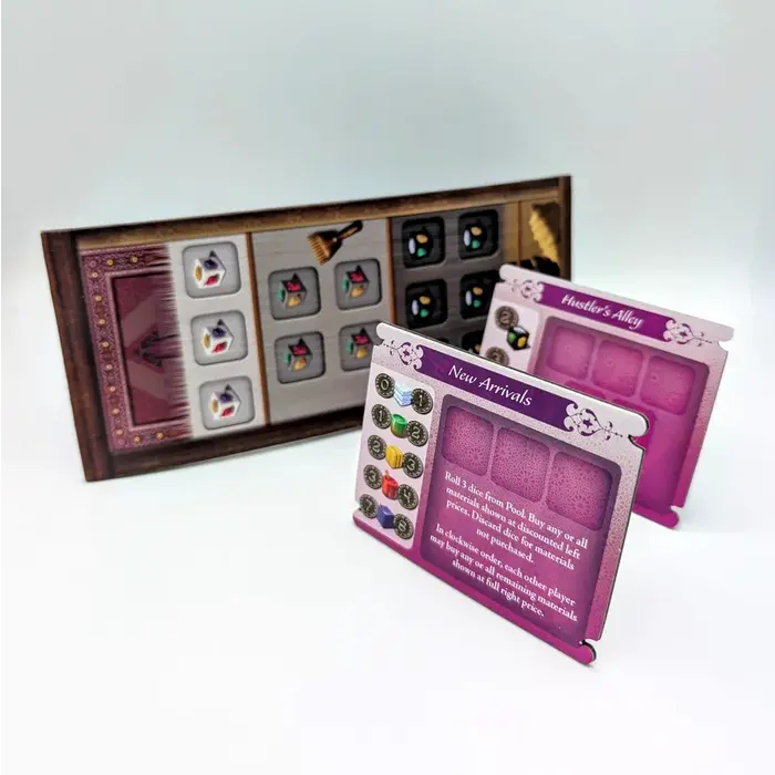 Crafty Games Tabriz: Bonus Tile + Dice Pool Board