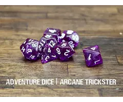 Adventure Dice 7-Piece RPG Dice Set: Arcane Trickster