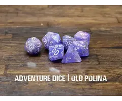 Adventure Dice 7-Piece RPG Dice Set: Old Polina