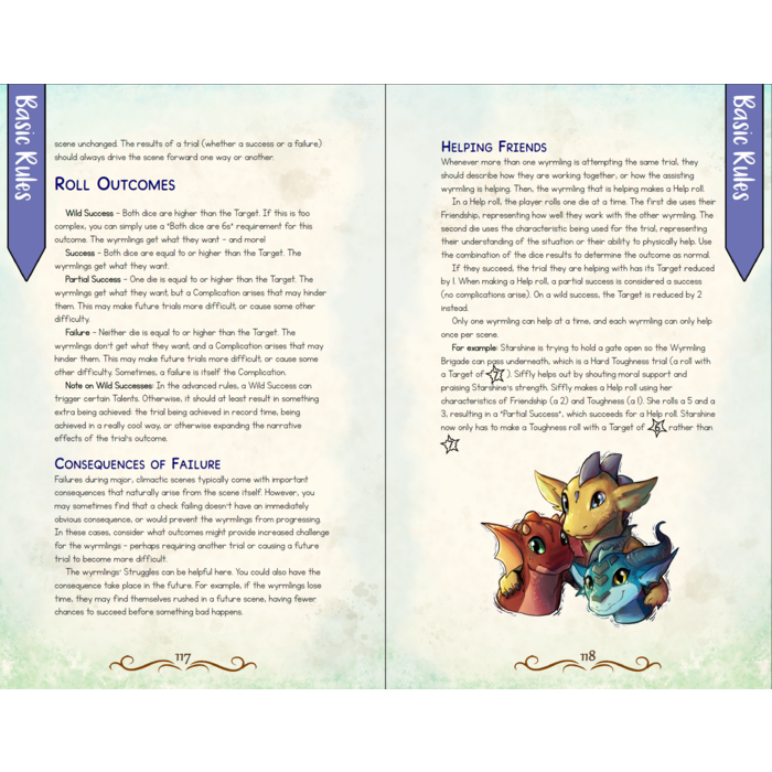 Goodman Games Wyrmlings: An All-Ages RPG