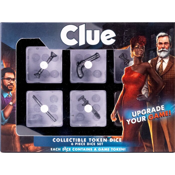 Fanroll Oversized Clue Dice Set: Weapon Token Inclusions (22mm)