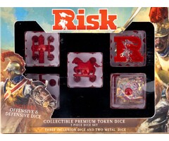 Fanroll Oversized Risk Dice Set: Token Inclusions (22mm)