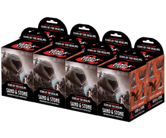 Wizkids/NECA LLC D&D  Icons of the Realms: Miniature Booster Brick - Sand & Stone