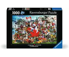 Ravensburger 1000 pcs - Canadian Collection: Oh, Canada