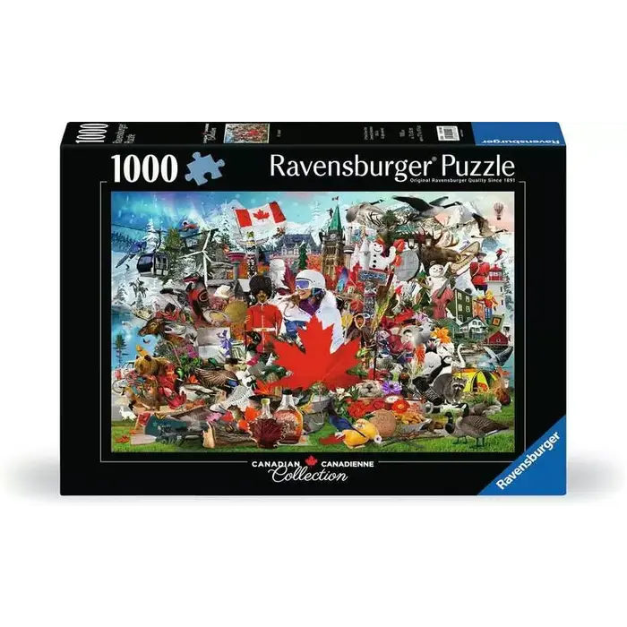 Ravensburger 1000 pcs - Canadian Collection: Oh, Canada