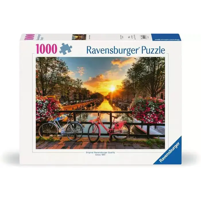 Ravensburger 1000 pcs - Dreamy Bikes in Amsterdam