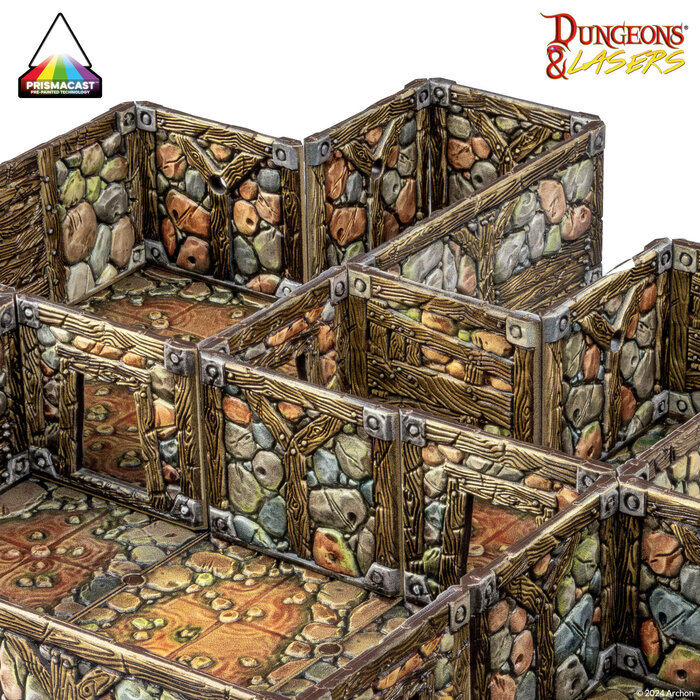 Archon Studio Dungeons & Lasers: Abandoned Mine Pre-Painted