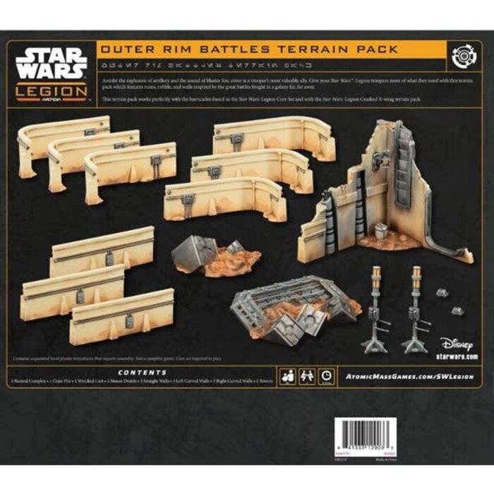 Atomic Mass Games Star Wars - Legion: Outer Rim Battles Terrain Pack