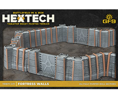 Gale Force Nine Battlefield in a Box: Hextech Trinity City Fortress Walls