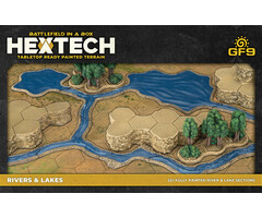 Gale Force Nine Battlefield in a Box: Hextech Trinity City Rivers & Lakes