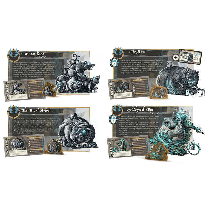 Misc Board Games The Ratcatcher: The Solo Adventure Game