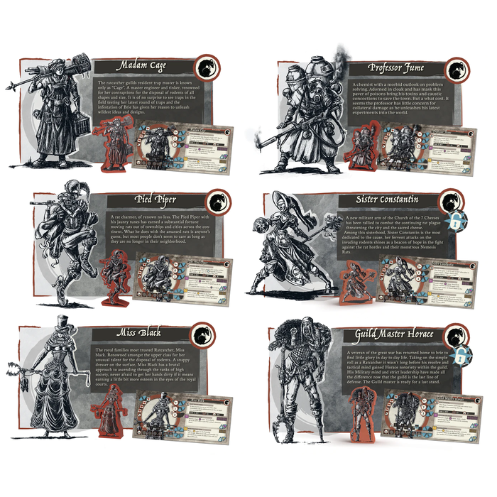 Misc Board Games The Ratcatcher: The Solo Adventure Game