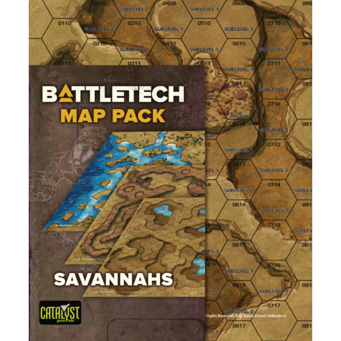 Catalyst Games Battletech: Map Pack - Savannah