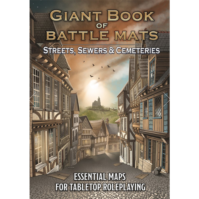 Loke Battle Mats Giant Book of Battle Mats: Streets, Sewers & Cemeteries