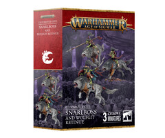 Games Workshop Warhammer Age of Sigmar: Gloomspite Gitz - Snarlboss and Wolfgit Retinue