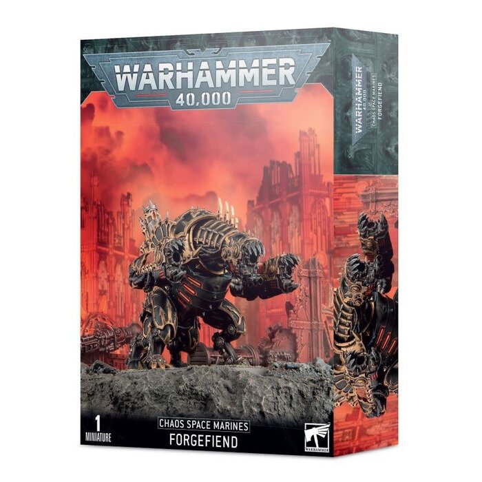 Games Workshop Warhammer 40K: Chaos Space Marines - Chaos Forgefiend / Maulerfiend