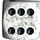 12d6 Dice Block (16mm): Speckled (Assorted Colours) Arctic Camo