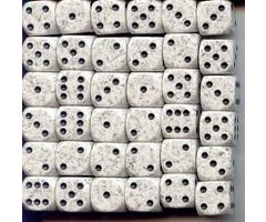 Chessex 36d6 Dice Block (12mm): Speckled (Assorted Colours) Arctic Camo
