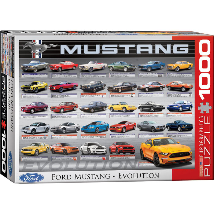Eurographics 1000 pcs - Ford Mustang Evolution