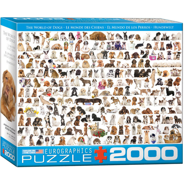 Eurographics 2000 pcs - World of Dogs