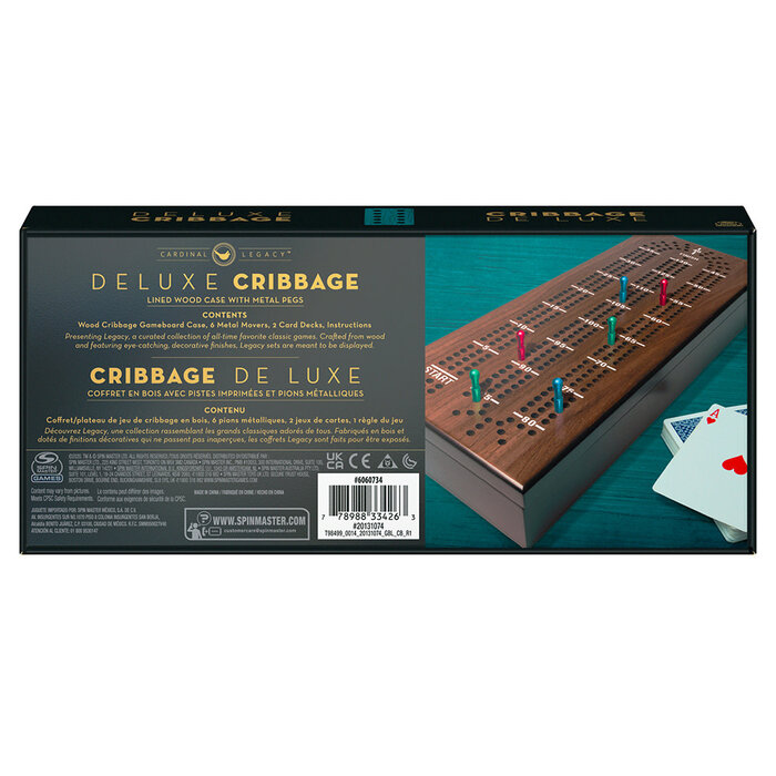 Spin Master Deluxe Cribbage Legacy Series