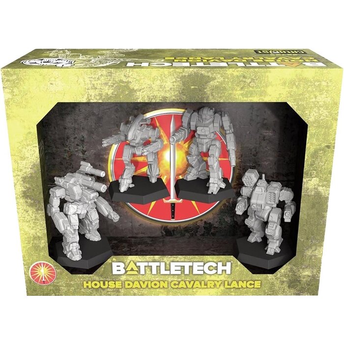 Catalyst Games Battletech: House Davion Cavalry Lance