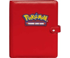 Ultra Pro 4-Pocket Premium Snap Binder - Pokemon - Red