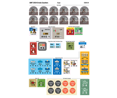 GMT Games GMT - 2024 Replacement Counter Sheet