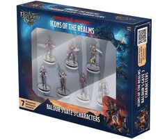 Wizkids/NECA LLC D&D Icons of the Realms: Baldur’s Gate 3 - Character Box Set