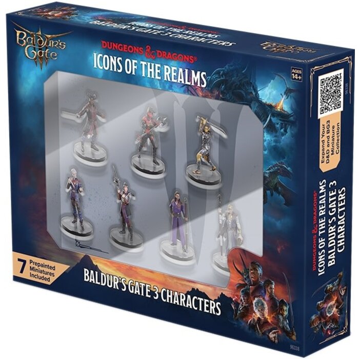 Wizkids/NECA LLC D&D Icons of the Realms: Baldur’s Gate 3 - Character Box Set
