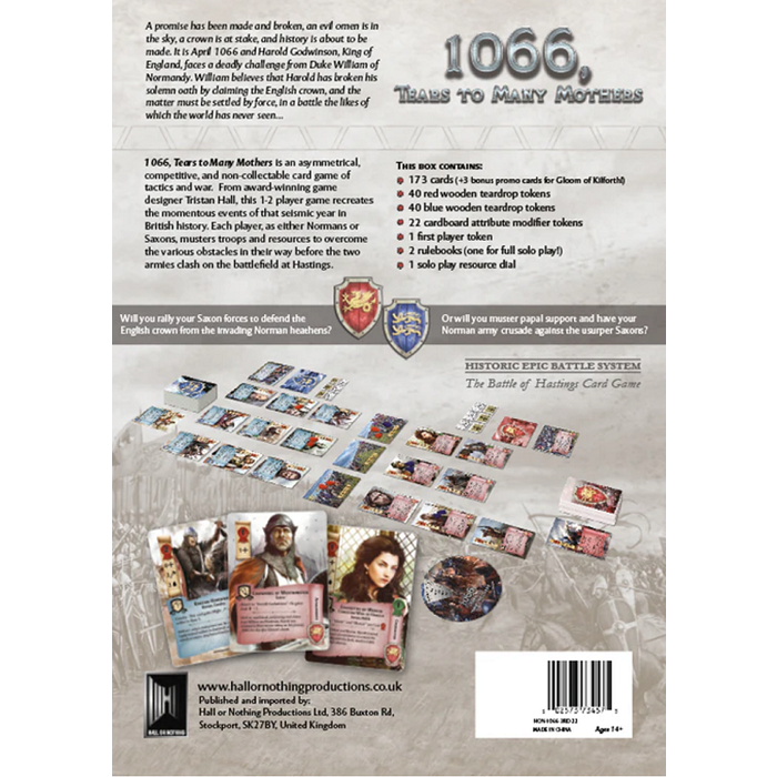 Misc Board Games 1066, Tears to Many Mothers