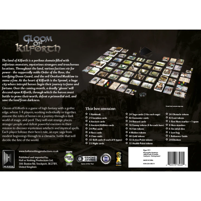 Misc Board Games Gloom of Kilforth