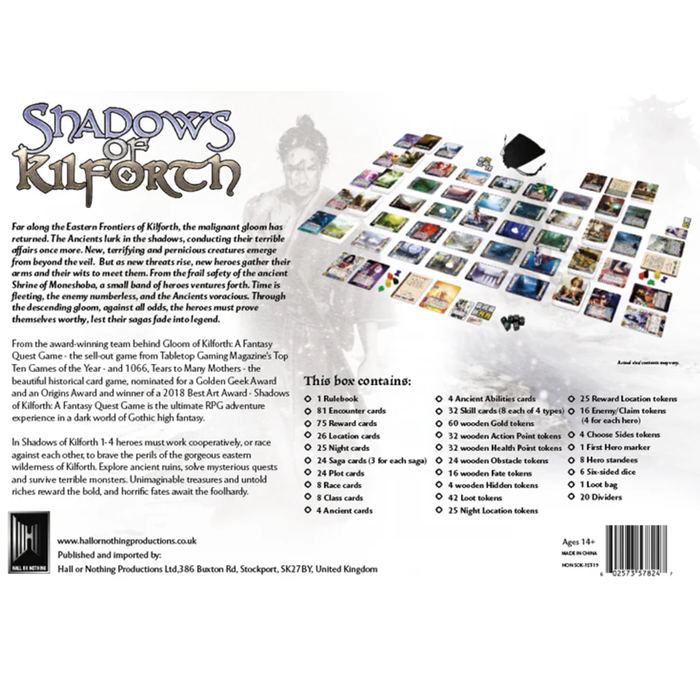 Misc Board Games Shadows of Kilforth