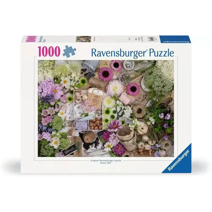 Ravensburger 1000 pcs - For the Love of Flowers