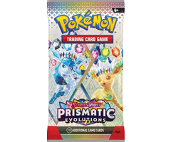The Pokemon Company International Pokemon TCG - Scarlet & Violet: Prismatic Evolutions Booster Pack *LIMIT OF 3 PER CUSTOMER*