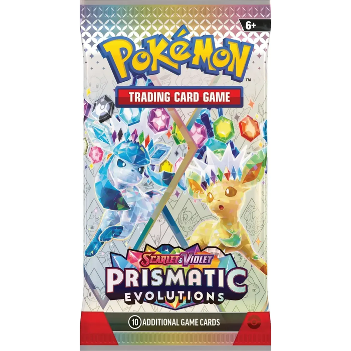 The Pokemon Company International Pokemon TCG - Scarlet & Violet: Prismatic Evolutions Booster Pack *LIMIT OF 3 PER CUSTOMER*