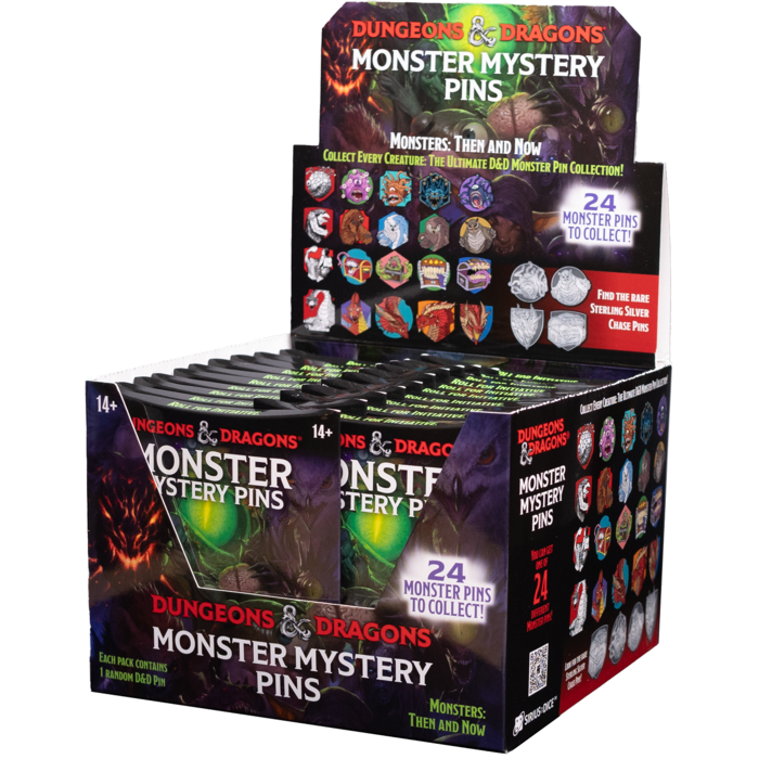 Sirius Dice Dungeons & Dragons: Mystery Pins